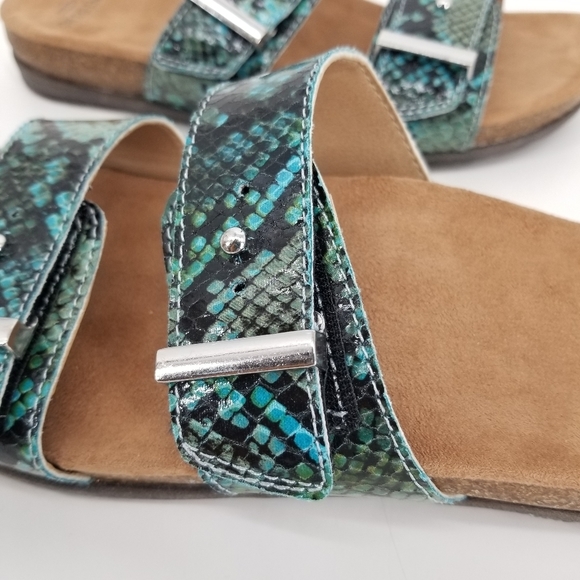 Earth Origins | NWOT Orra Snake Slip On Sandals - Picture 7 of 8